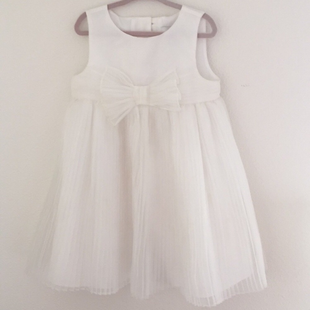 Janie & Jack Special Occasion Tulle Pleated Dress